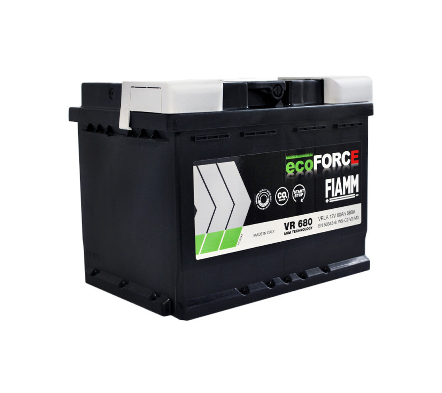 Автомобільний акумулятор FIAMM Ecoforce AGM 60Аh 680А R+