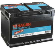 Автомобільний акумулятор Hagen 78Ah 680A R+