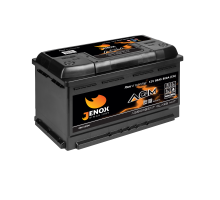 Автомобільний акумулятор Jenox 80Ah 800A R+ AGM