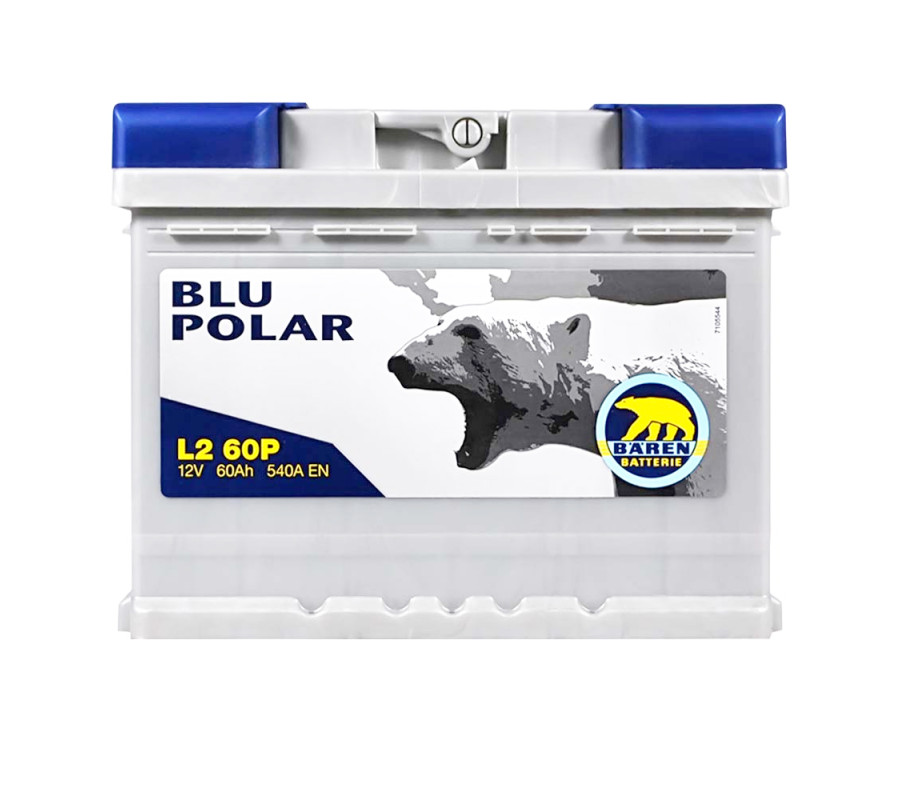 Автомобільний акумулятор BAREN Blu polar 60Аh 540А R+