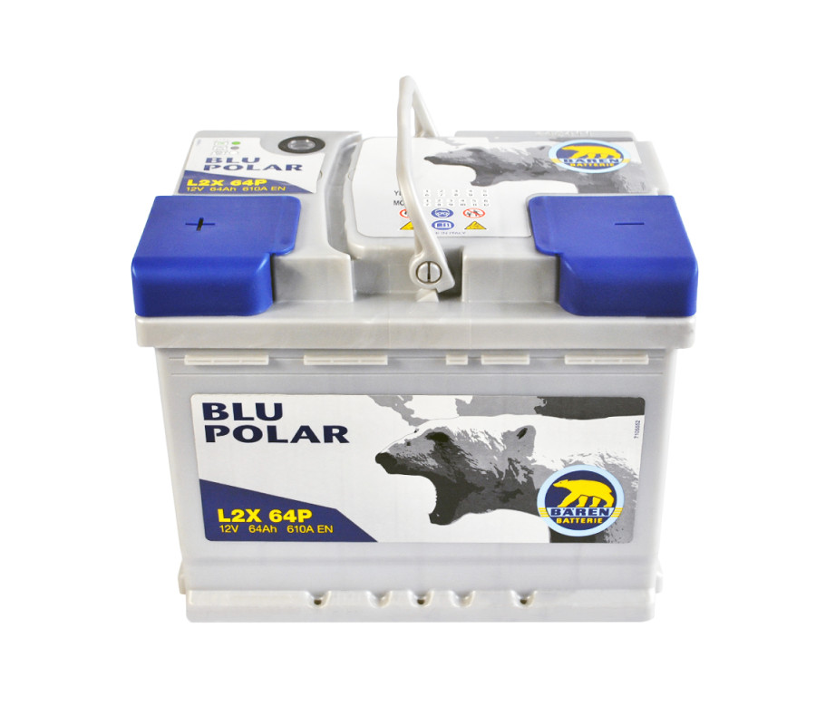 Автомобільний акумулятор BAREN Blu polar 64Аh 610А L+