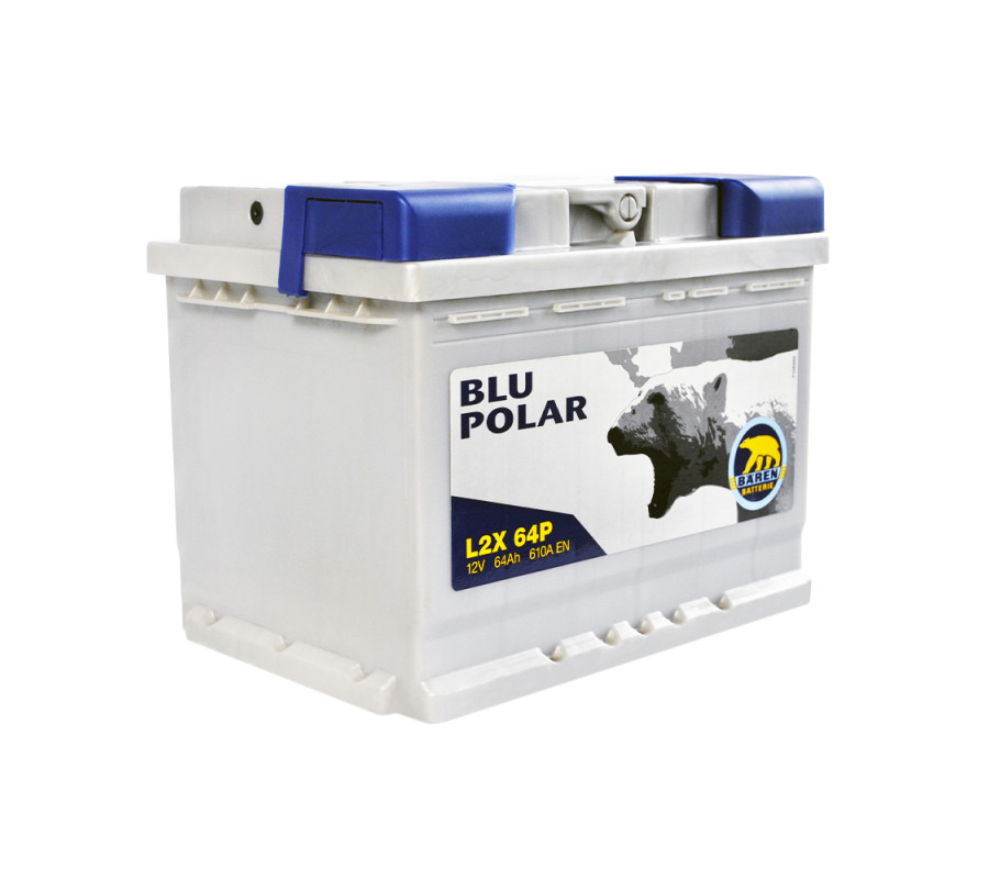 Автомобільний акумулятор BAREN Blu polar 64Аh 610А L+