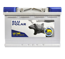 Автомобільний акумулятор BAREN Blu polar 74Аh 680А R+