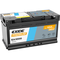 Автомобільний акумулятор Exide Premium 100Ah 900A EA1000