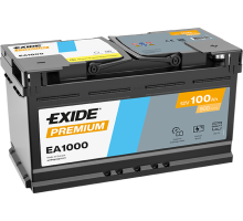 Автомобільний акумулятор Exide Premium 100Ah 900A EA1000