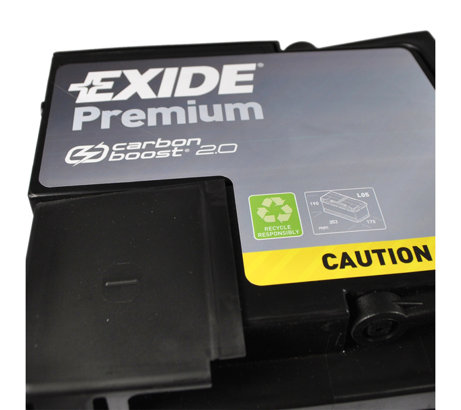 Автомобільний акумулятор Exide Premium 100Ah 900A EA1000