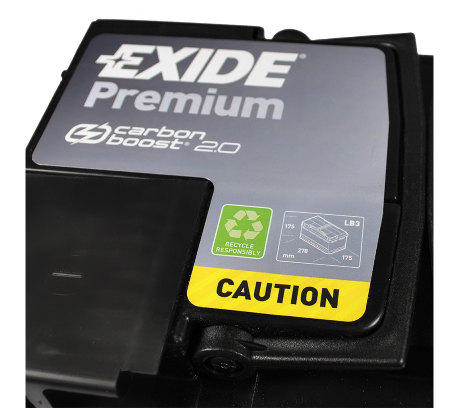 Автомобільний акумулятор Exide Premium 72Ah 720A EA722