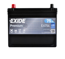 Автомобільний акумулятор Exide Premium 75Ah 630A EA754