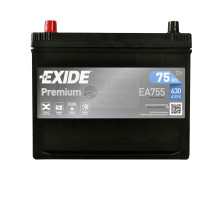 Автомобільний акумулятор Exide Premium 75Ah 630A EA755