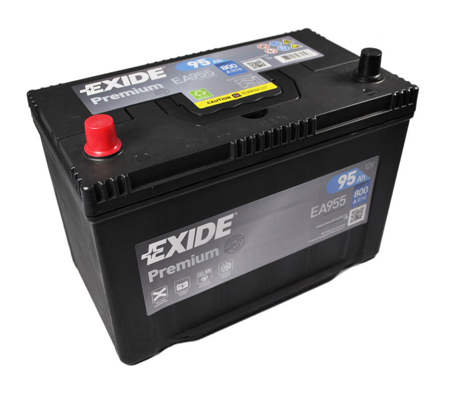 Автомобільний акумулятор Exide Premium 95Ah 800A EA955