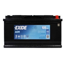 Автомобільний акумулятор Exide 105Ah 950A Start Stop AGM EK1050