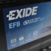 Автомобільний акумулятор Exide 60Ah 640 A Start Stop EFB EL600