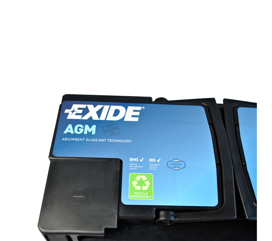 Автомобільний акумулятор Exide 96Ah 850 A Start Stop AGM EK960 (EK950)