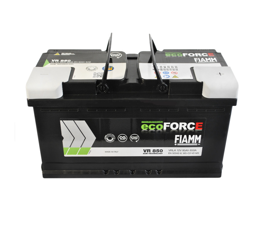 Автомобільний акумулятор FIAMM Ecoforce AGM 95Аh 850А R+