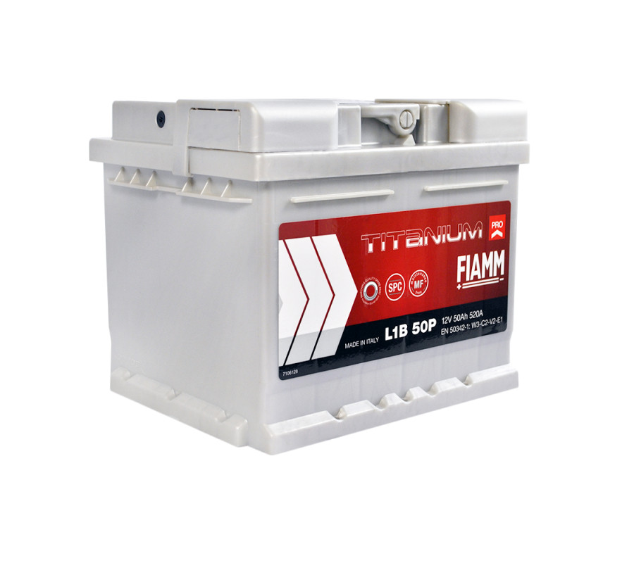 Автомобільний акумулятор FIAMM Titanium Pro 50Аh 520А R+