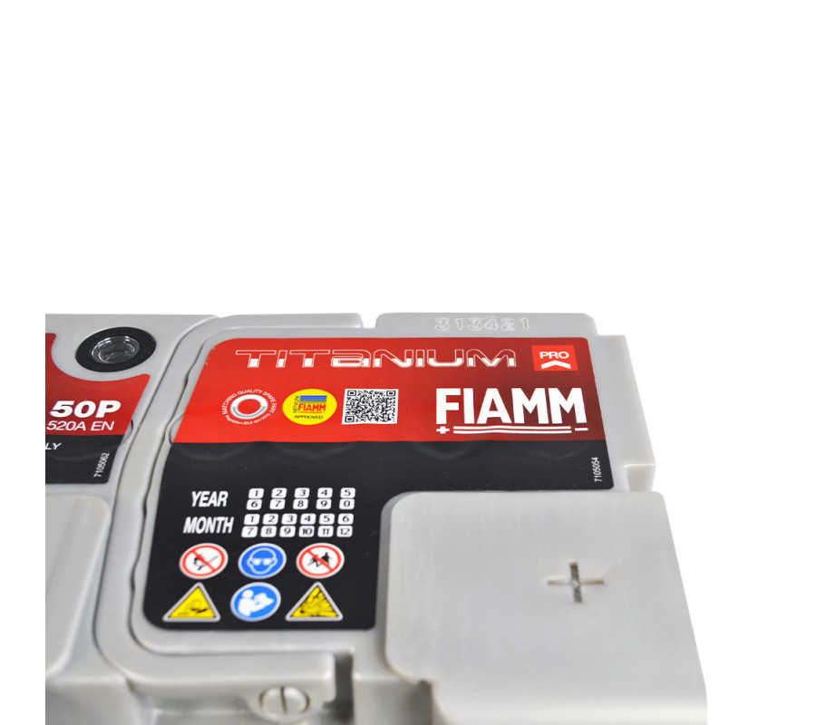 Автомобільний акумулятор FIAMM Titanium Pro 50Аh 520А R+