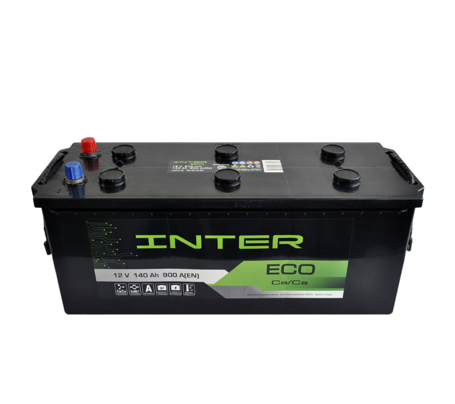 Автомобільний акумулятор WESTA INTER Eco 140Ah 900A L+