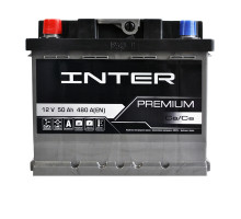 Автомобільний акумулятор WESTA INTER Premium 50Ah 480A L+