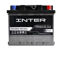 Автомобільний акумулятор WESTA INTER Premium 50Ah 480A R+
