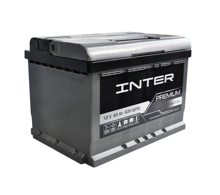 Автомобільний акумулятор WESTA INTER Premium 60Ah 600A L+