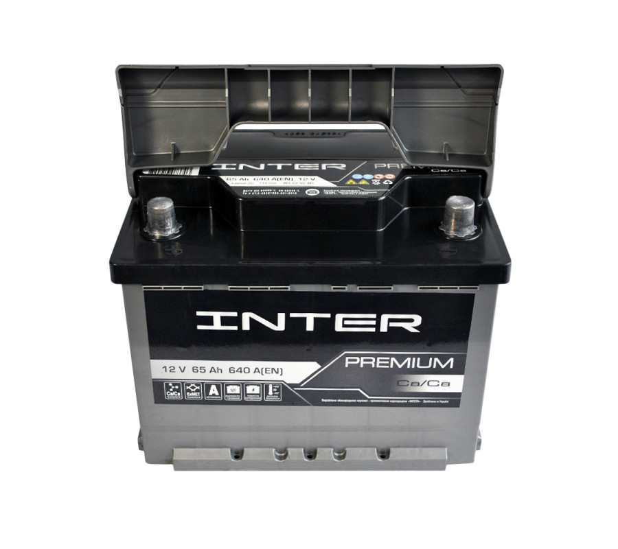Автомобільний акумулятор WESTA INTER Premium 65Ah 640A L+