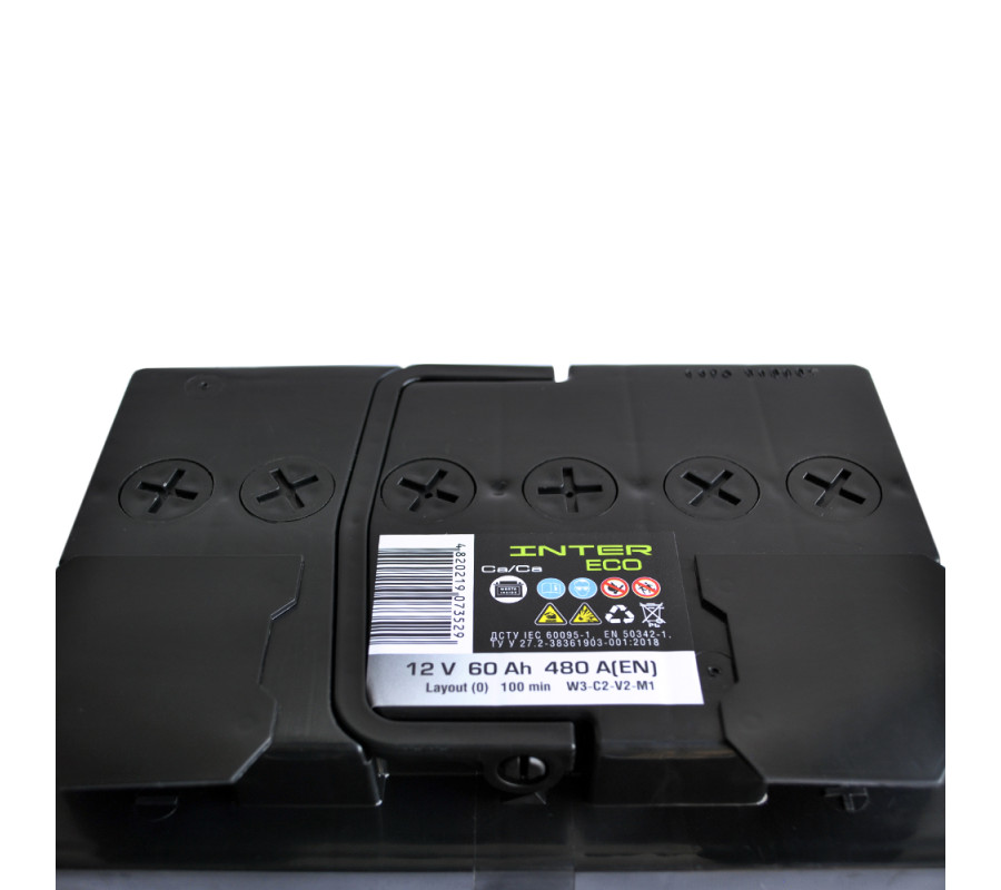 Автомобільний акумулятор WESTA Inter Eco 60Ah 480A R+