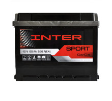 Автомобільний акумулятор WESTA INTER Sport 60Ah 580A L+