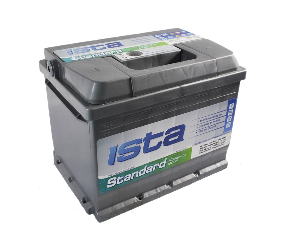Автомобільний акумулятор ISTA Standard 60Аh 540А L+