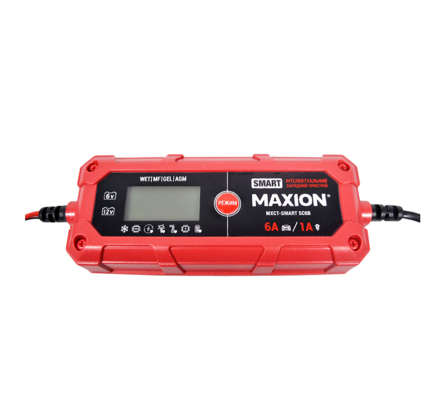 Зарядний пристрій MAXION SMART SC6B (6V/12V)