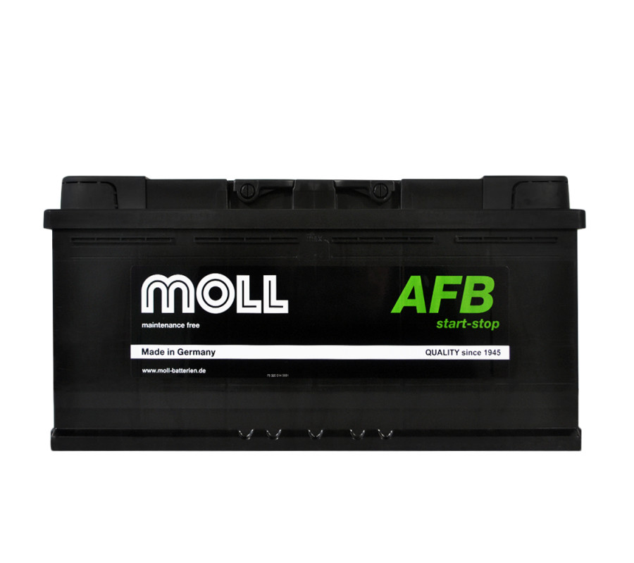 Автомобільний акумулятор MOLL AFB 106Ah 980A R+ Start Stop