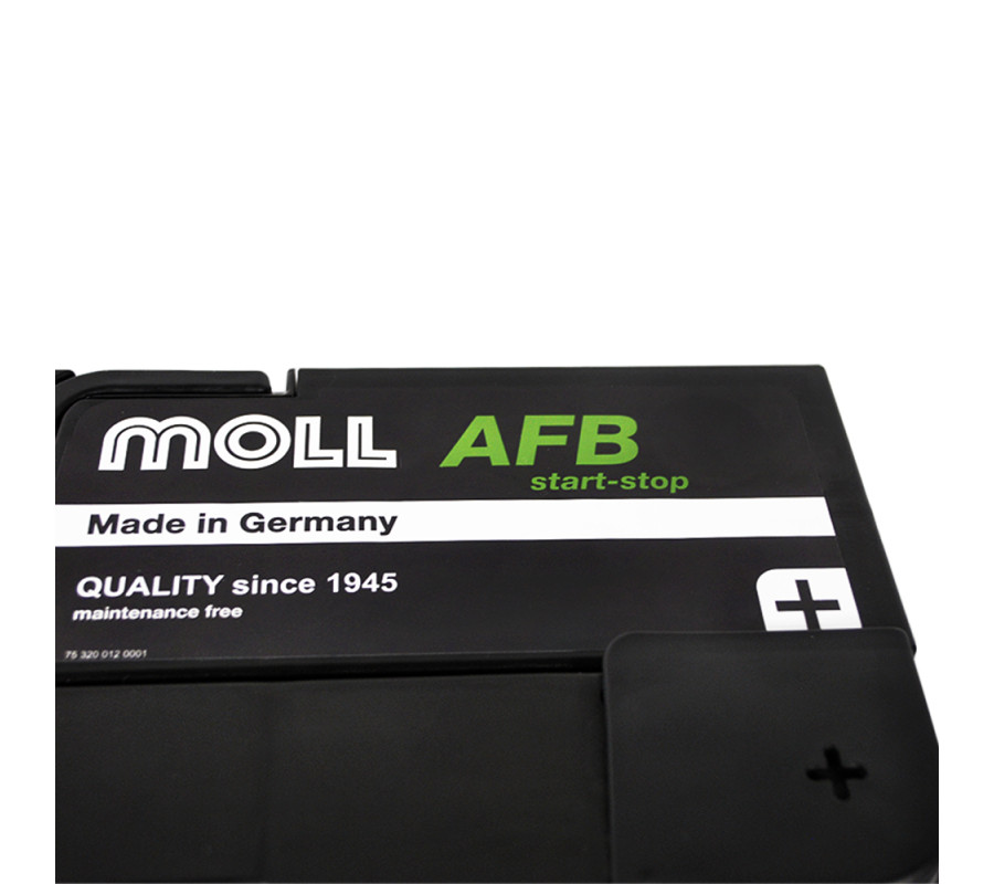 Автомобільний акумулятор MOLL AFB 106Ah 980A R+ Start Stop