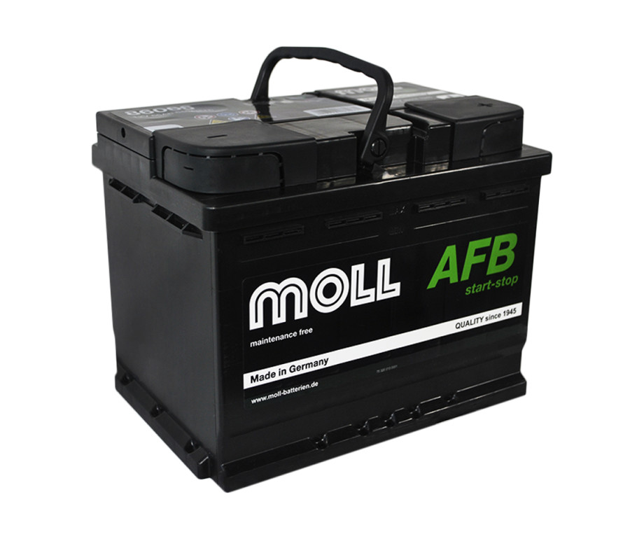 Автомобільний акумулятор MOLL AFB 66Ah 640A R+ Start Stop