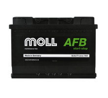 Автомобільний акумулятор MOLL AFB 76Ah 760A R+ Start Stop