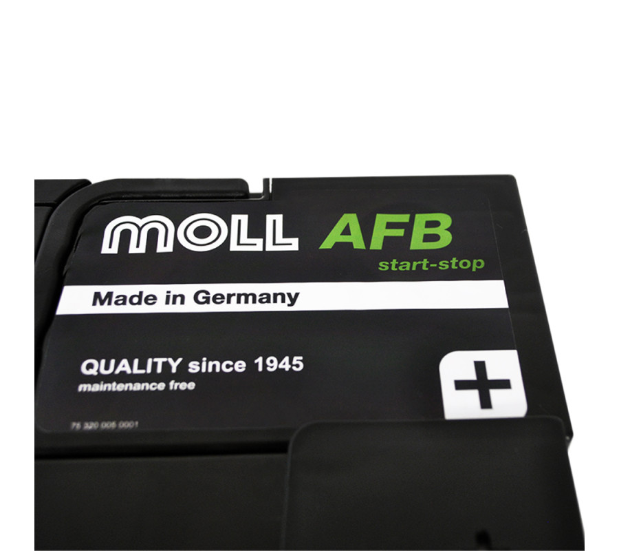 Автомобільний акумулятор MOLL AFB 76Ah 760A R+ Start Stop