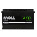 Автомобільний акумулятор MOLL AFB 86Ah 820A R+ Start Stop