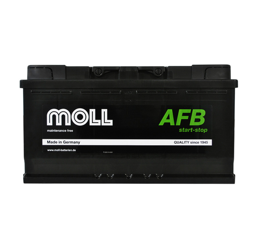 Автомобільний акумулятор MOLL AFB 96Ah 900A R+ Start Stop