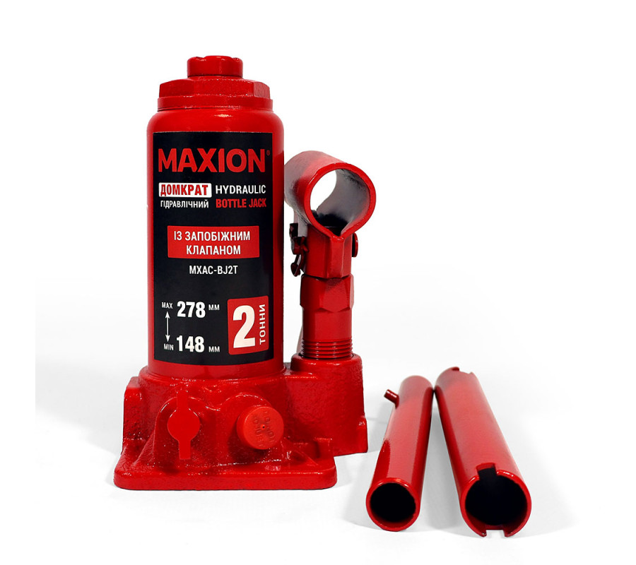 Домкрат гідравлічний MAXION 2 тонни