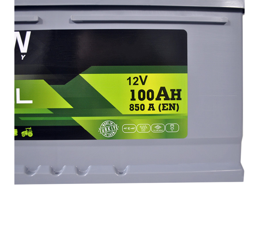 Автомобільний акумулятор PLATIN Silver Diesel 100Ah 850A R+