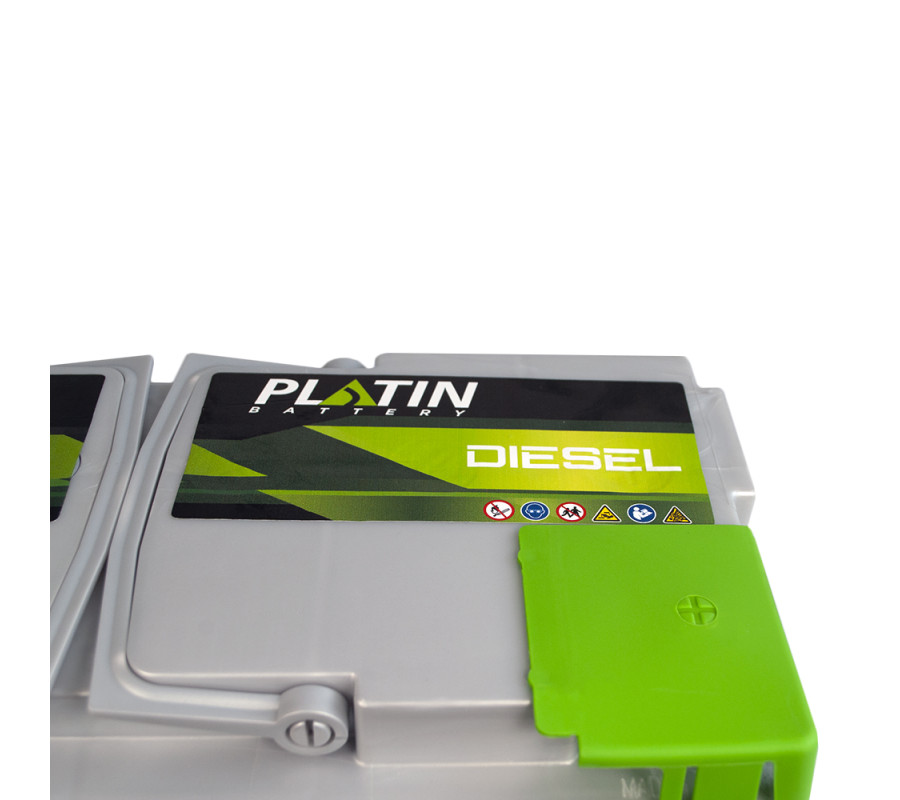 Автомобільний акумулятор PLATIN Silver Disel 110Ah 1000A R+
