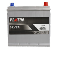 Автомобільний акумулятор PLATIN Silver Asia 60Ah 600A R+
