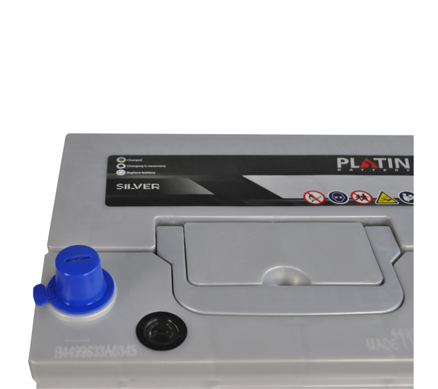 Автомобільний акумулятор PLATIN Silver Asia 60Ah 600A R+