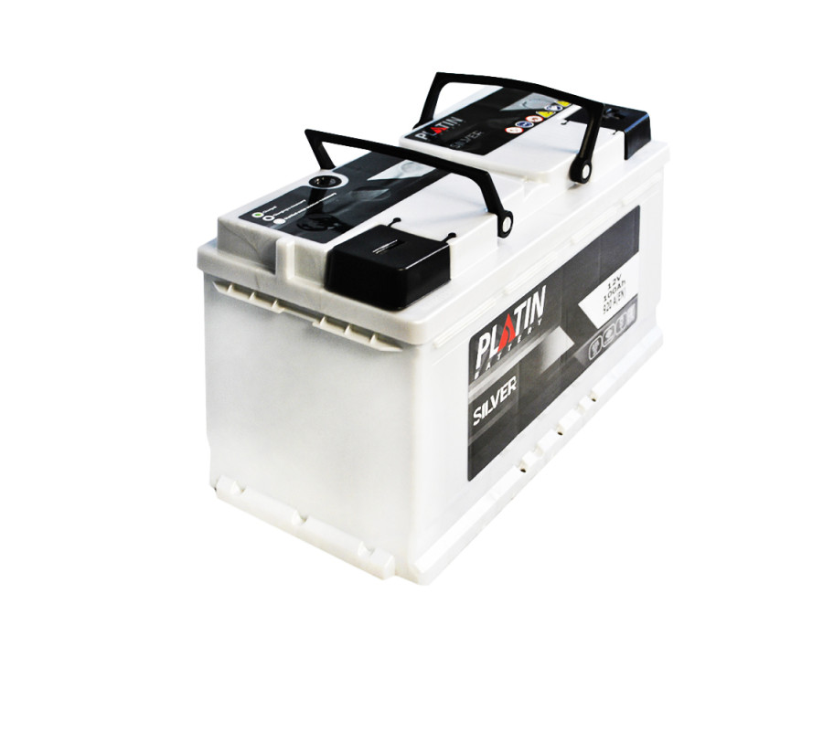 Автомобільний акумулятор PLATIN Silver 100Ah 920A R+