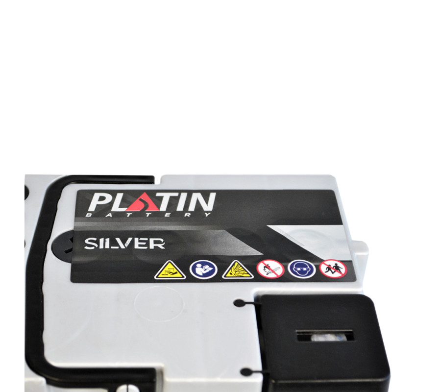Автомобільний акумулятор PLATIN Silver 60Ah 600A L+