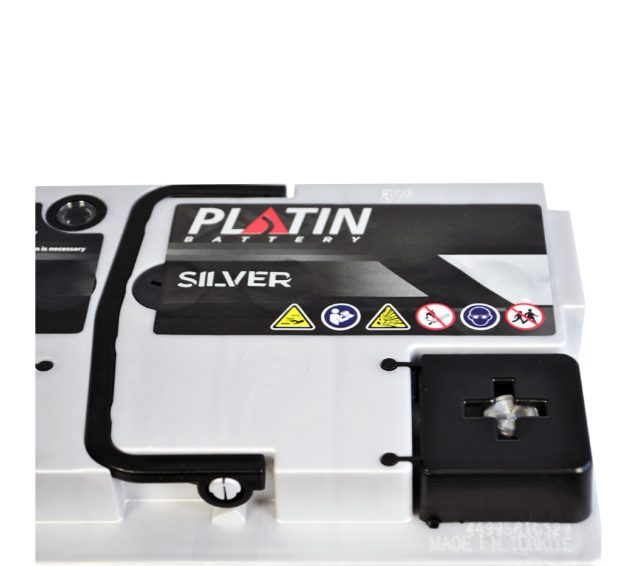 Автомобільний акумулятор PLATIN Silver 60Ah 600A R+