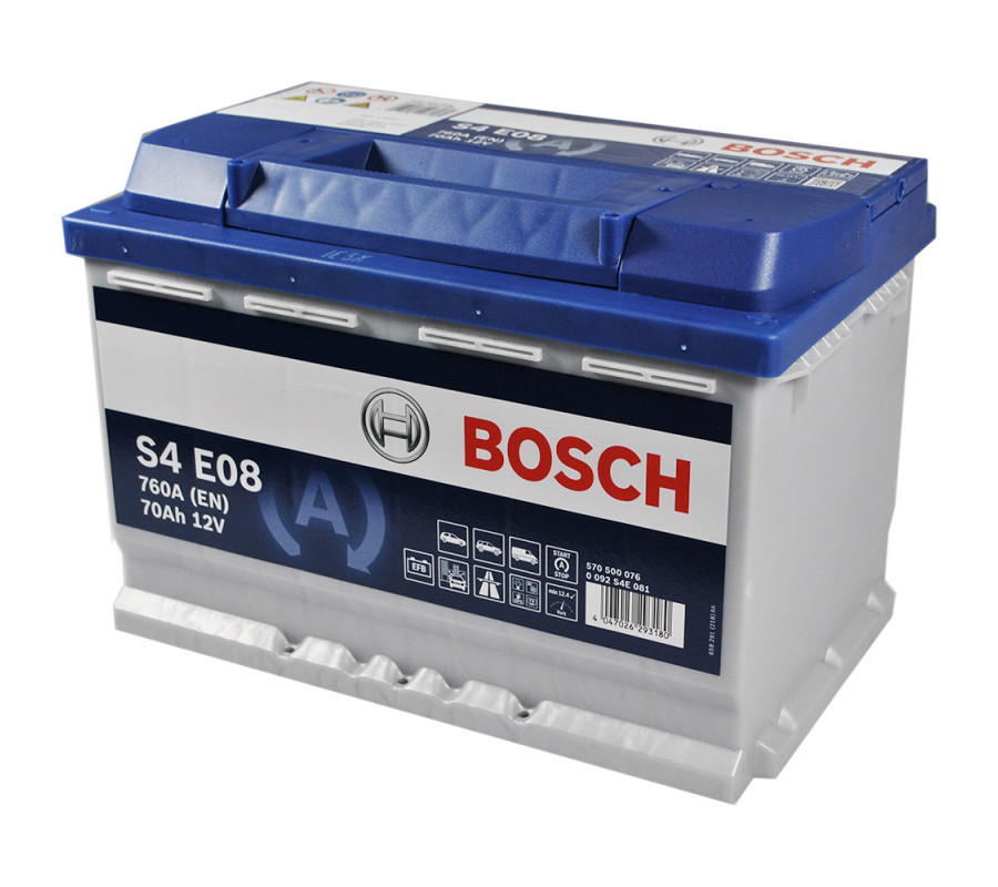 Автомобільний акумулятор Bosch EFB 70Ah 760A S4E081
