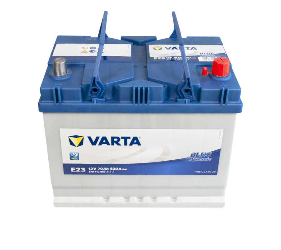 Автомобільний акумулятор Varta  Blue Dynamic 70Ач 630 А E23