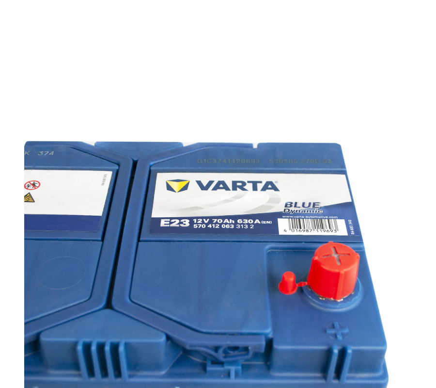 Автомобільний акумулятор Varta  Blue Dynamic 70Ач 630 А E23