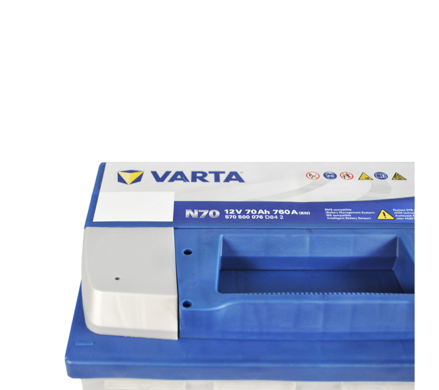 Автомобільний акумулятор Varta  Blue Dynamic 70Ач 760А EFB N70