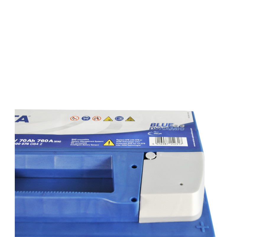 Автомобільний акумулятор Varta  Blue Dynamic 70Ач 760А EFB N70