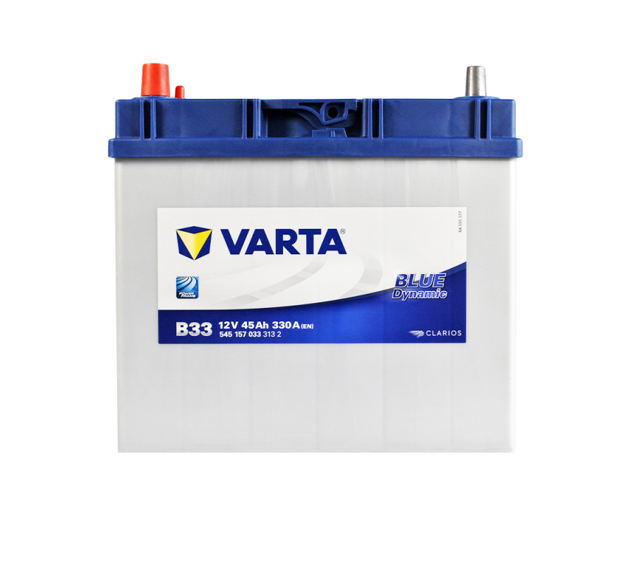Автомобільний акумулятор Varta  Blue Dynamic 45Ач 330А B33